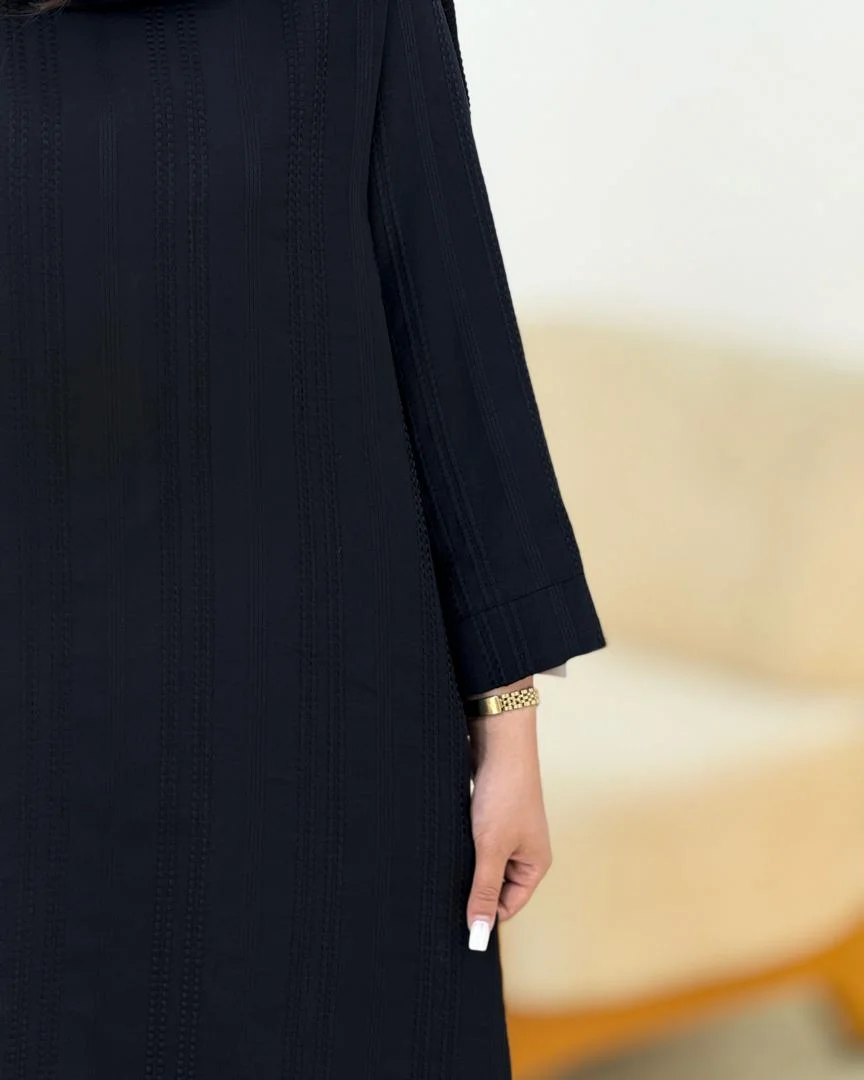 پیراهن بلند پشت زیپ دار کدH309