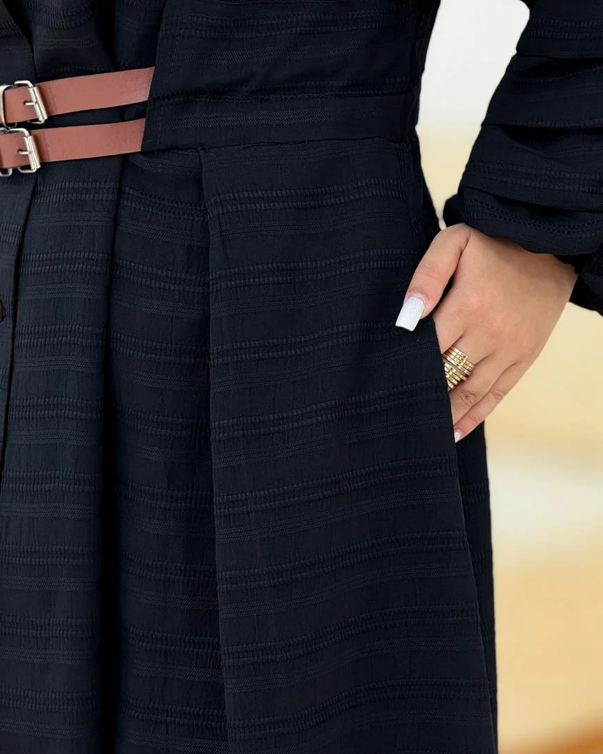 پیراهن آستین پاگون دار کدH308