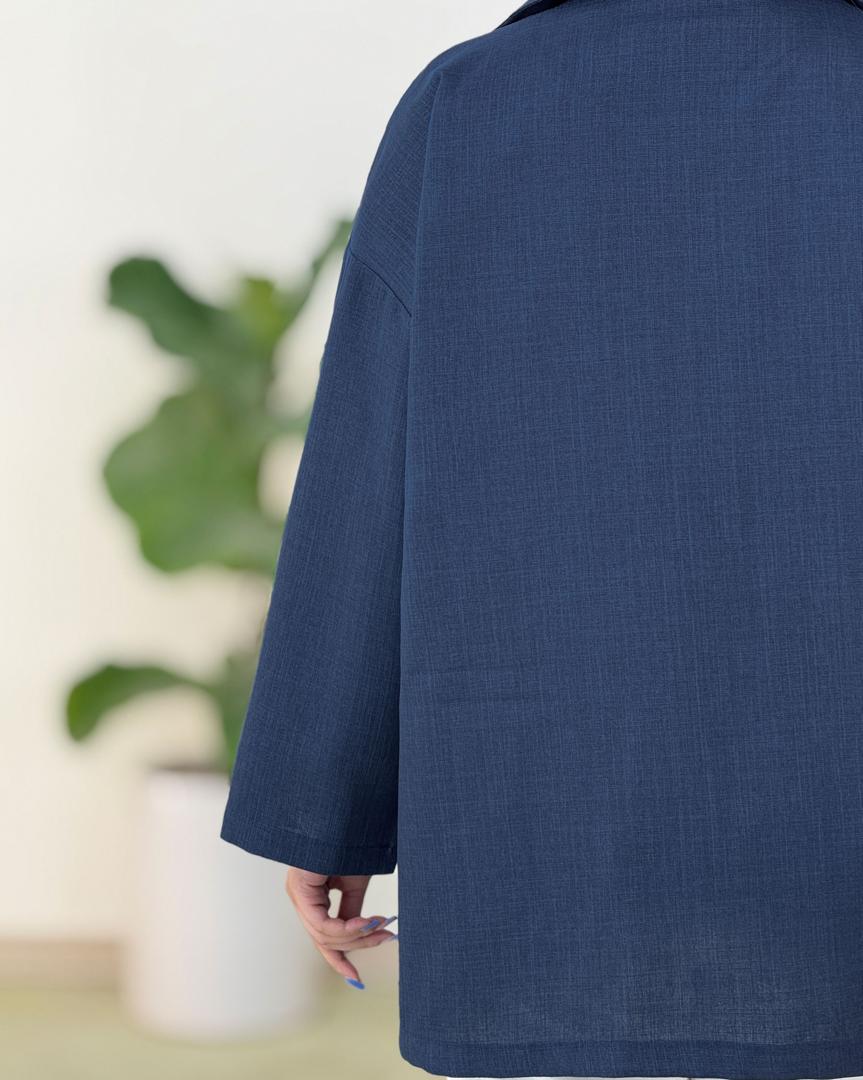 کت شانتون آستین افتاده کدh192