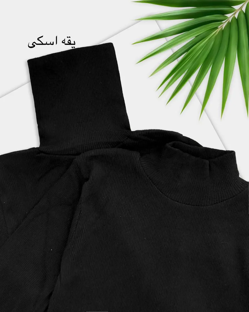 بلوز فانریپ طرحدار یقه کد h549