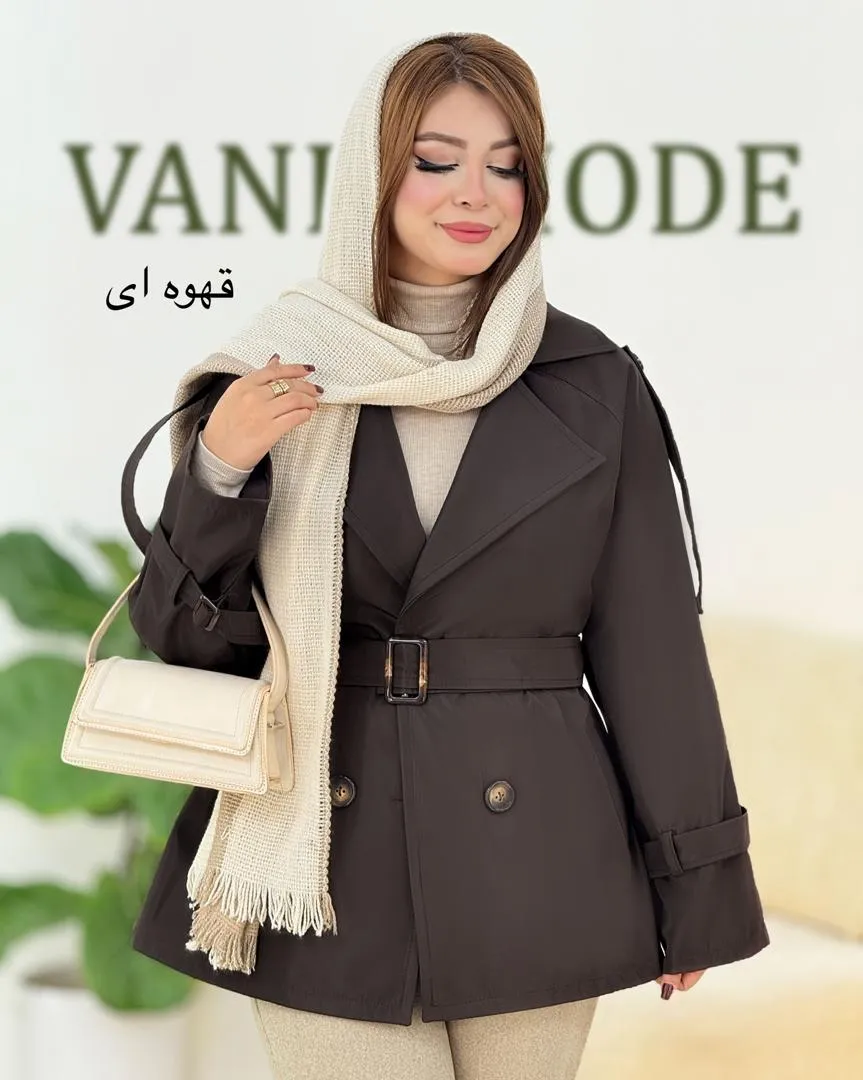 بارانی سانتانا آستین سرخود کد h458