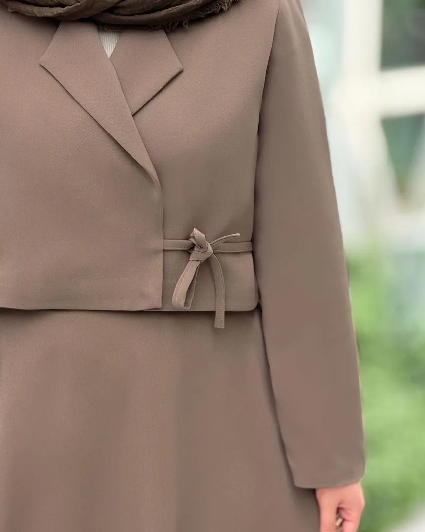 کت دامن آستردار کد H591