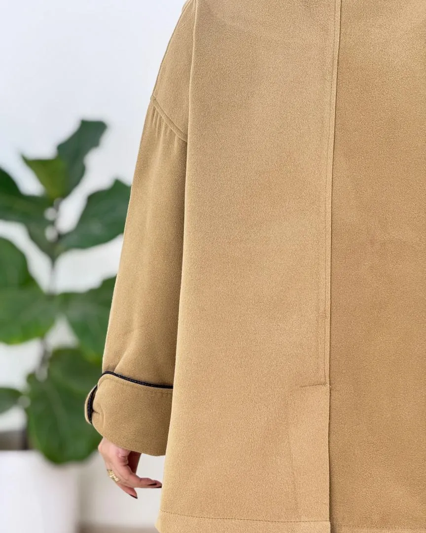 کت فوتر یقه انگلیسی کد h596