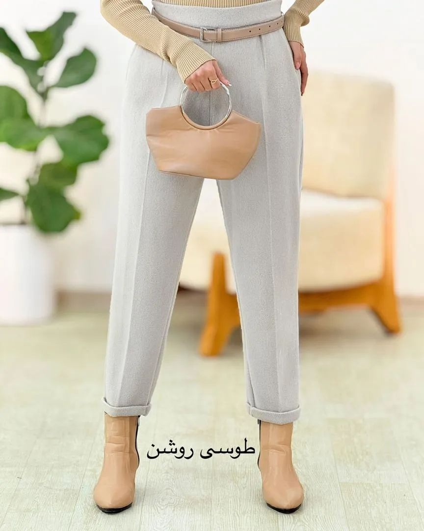 شلوار فوتر مام استایل کد h553