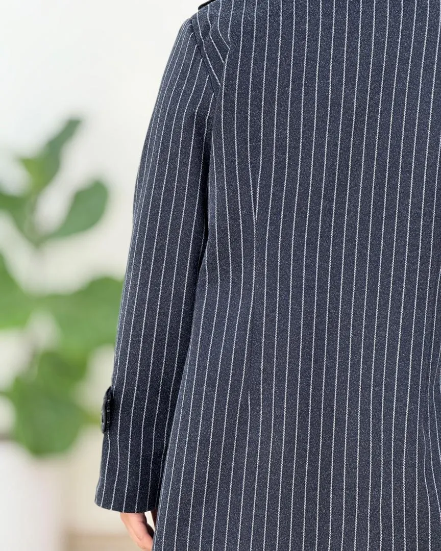 پالتو فوتر جلو دکمه خور آستر دار کد h621