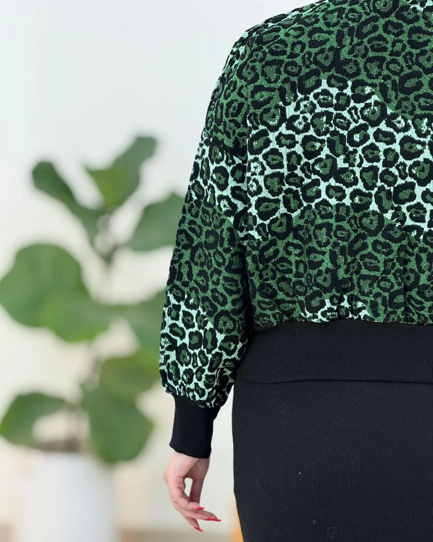 بامبر گلیمی پلنگی کد h506