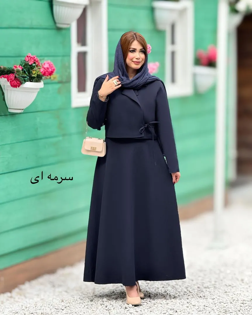 کت دامن آستردار کد H591