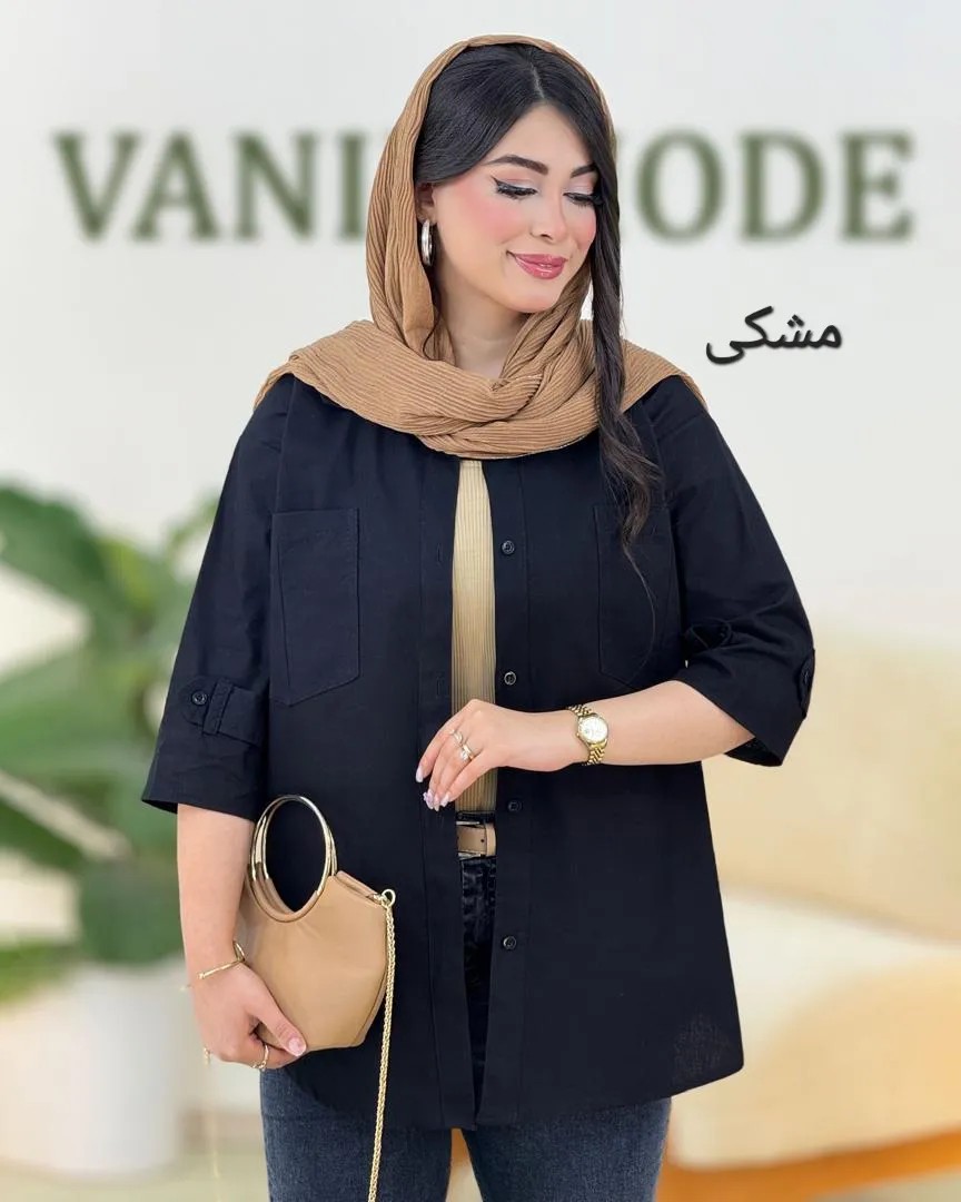 شومیز اسپرت دو جیب کد g971