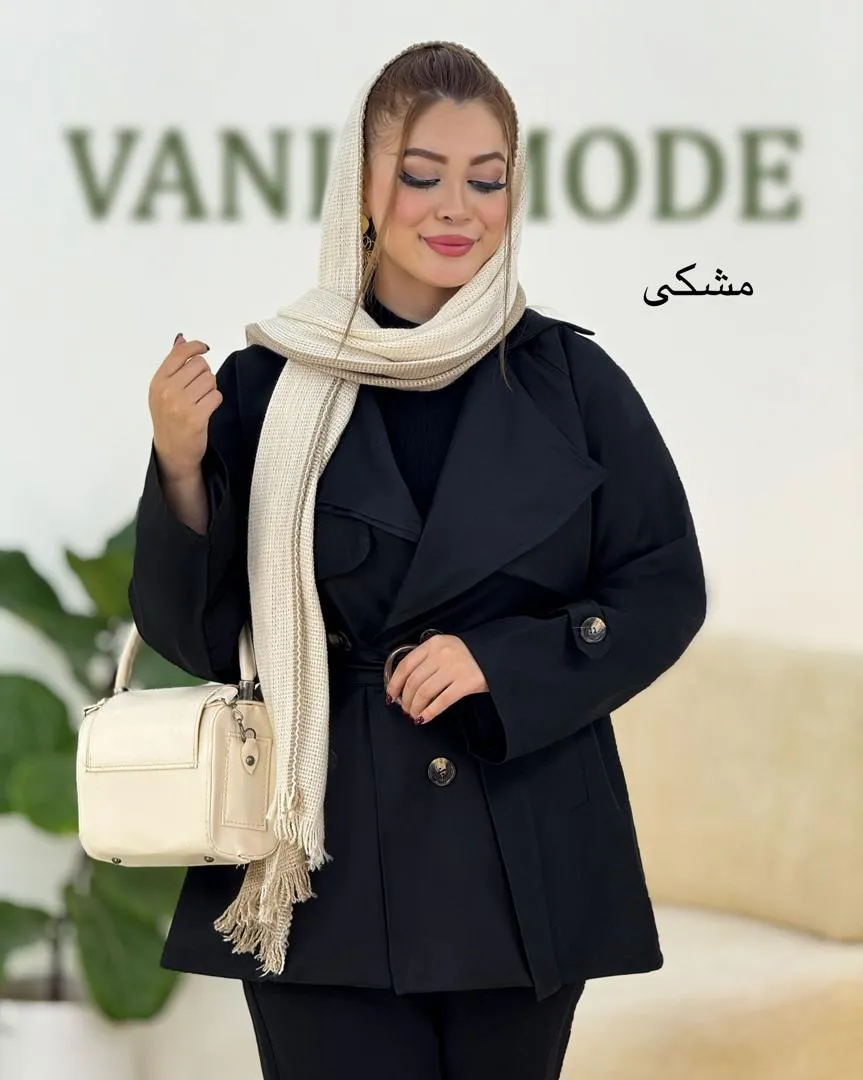 ترنچ کت آستر دار کد h439