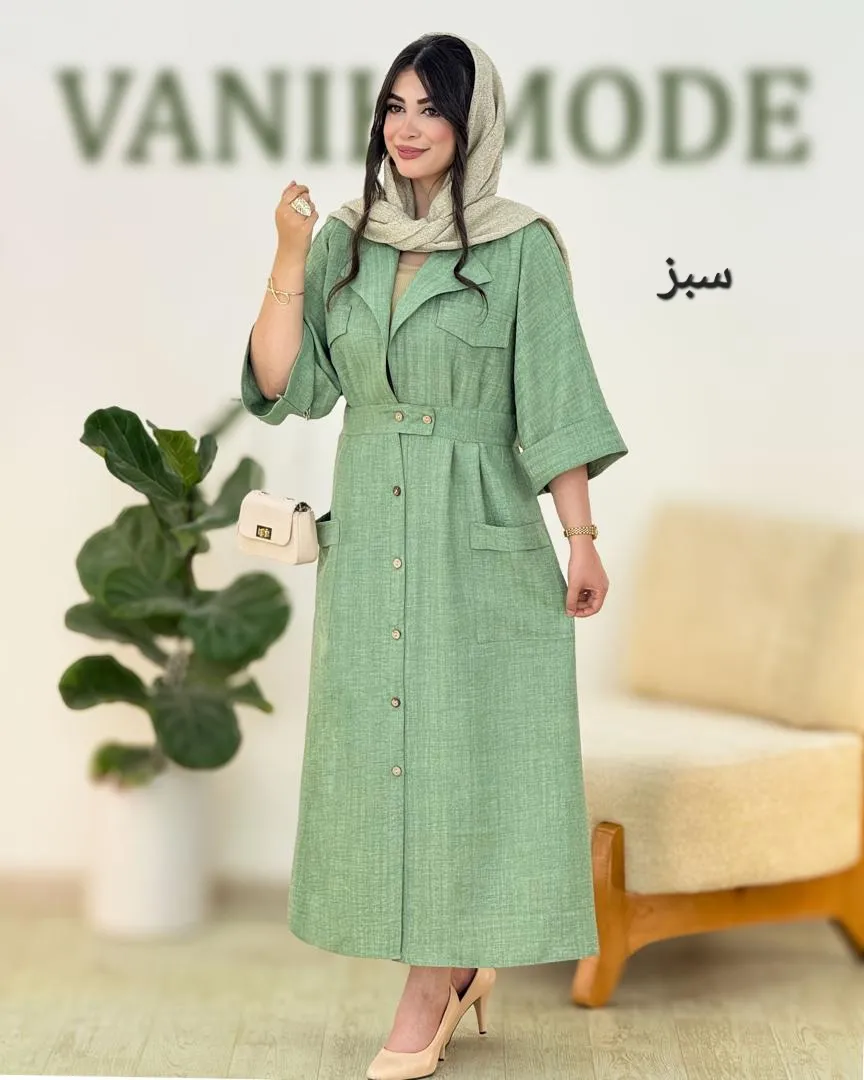 پیراهن طرحدار شانتون صوفیا کد h14