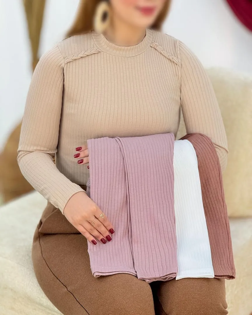 بلوز زنانه آستین بلند فانریپ کد h690