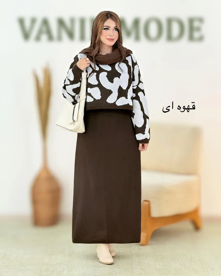 رویه سارافون بافت طرح گاوی کد h732