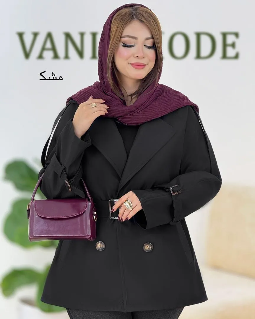 بارانی سانتانا آستین سرخود کد h458