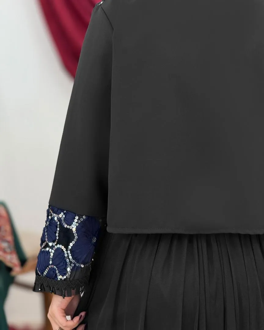 ست سه تیکه کت دامن و شال کد h725