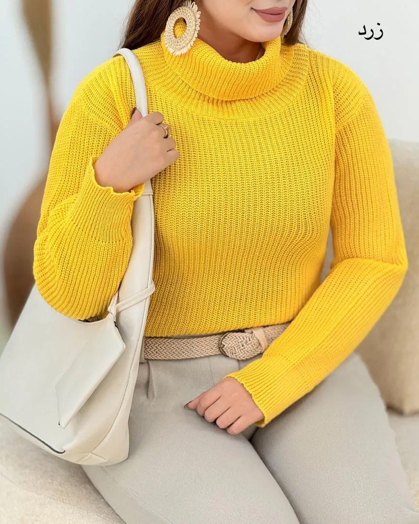 بلوز بافت یقه اسکی کد h655