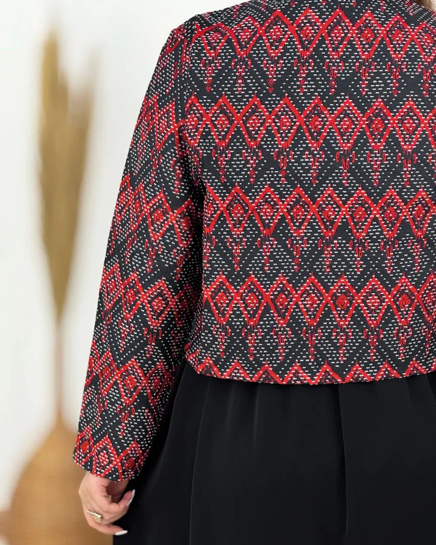 ست سارافون الیزه و کت سنتی کد h771