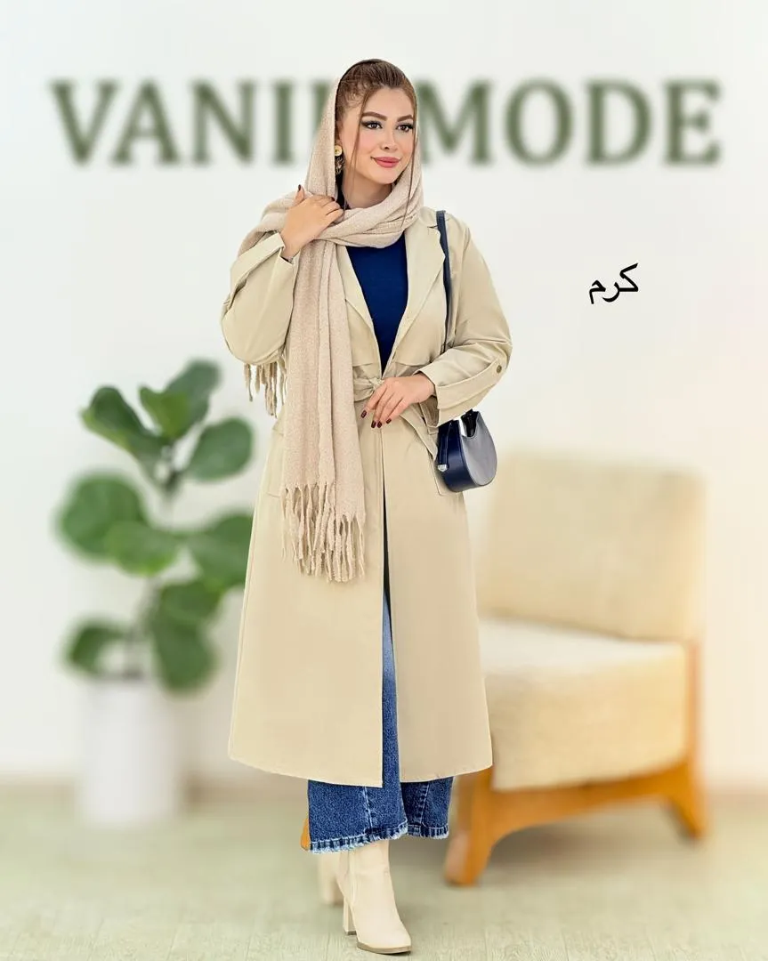 بارانی دانشجویی آستین پاگون دار کد h480