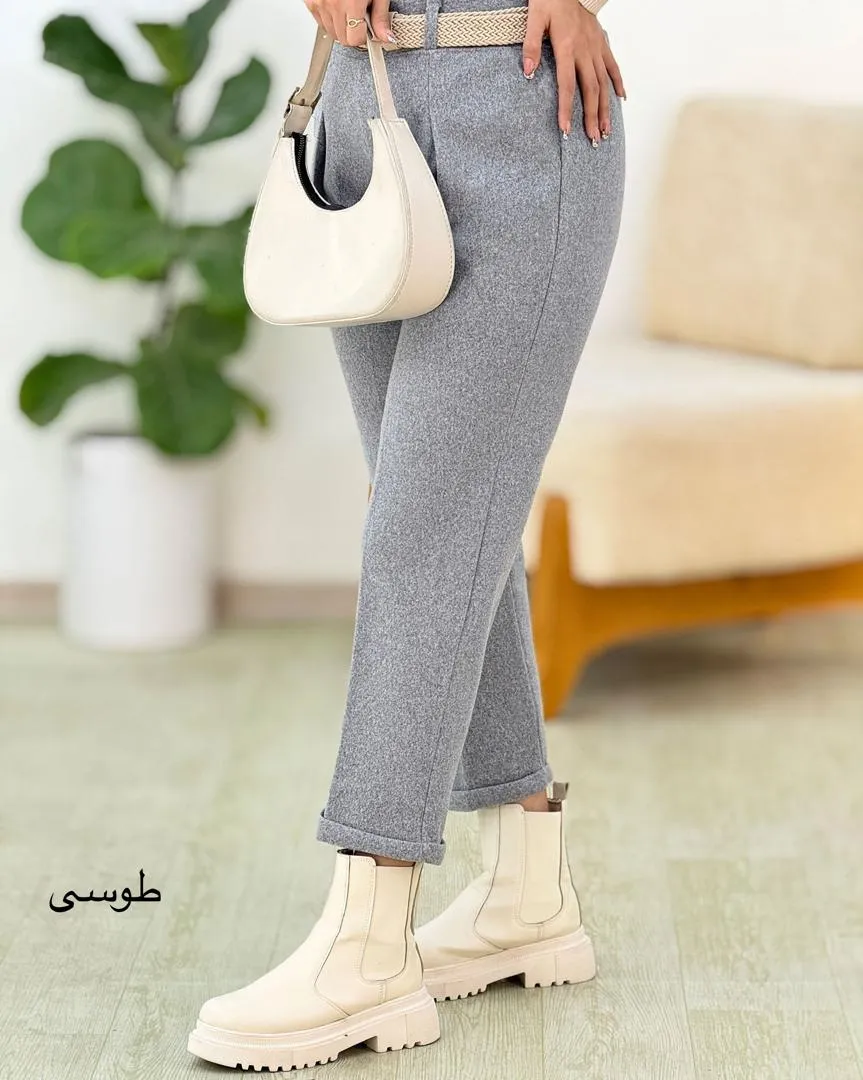 شلوار فوتر مام استایل کد h553