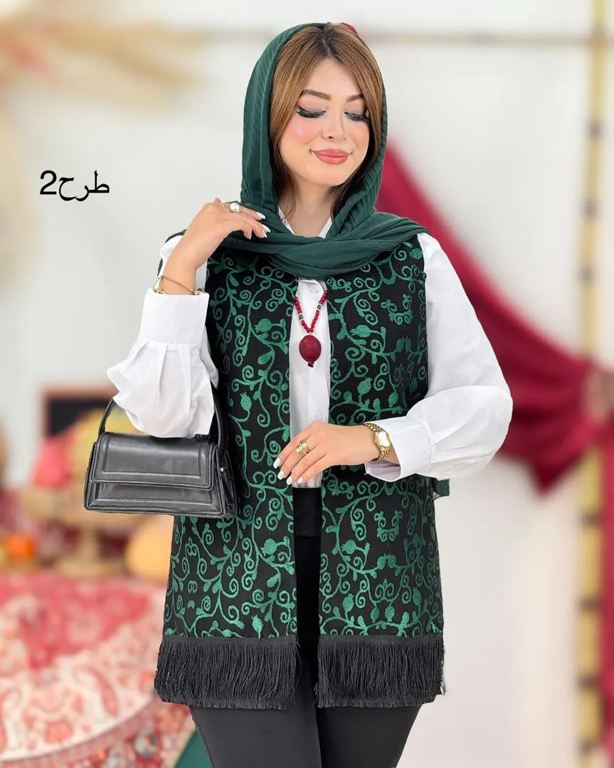 جلیقه پایین ریش یلدایی کد h770