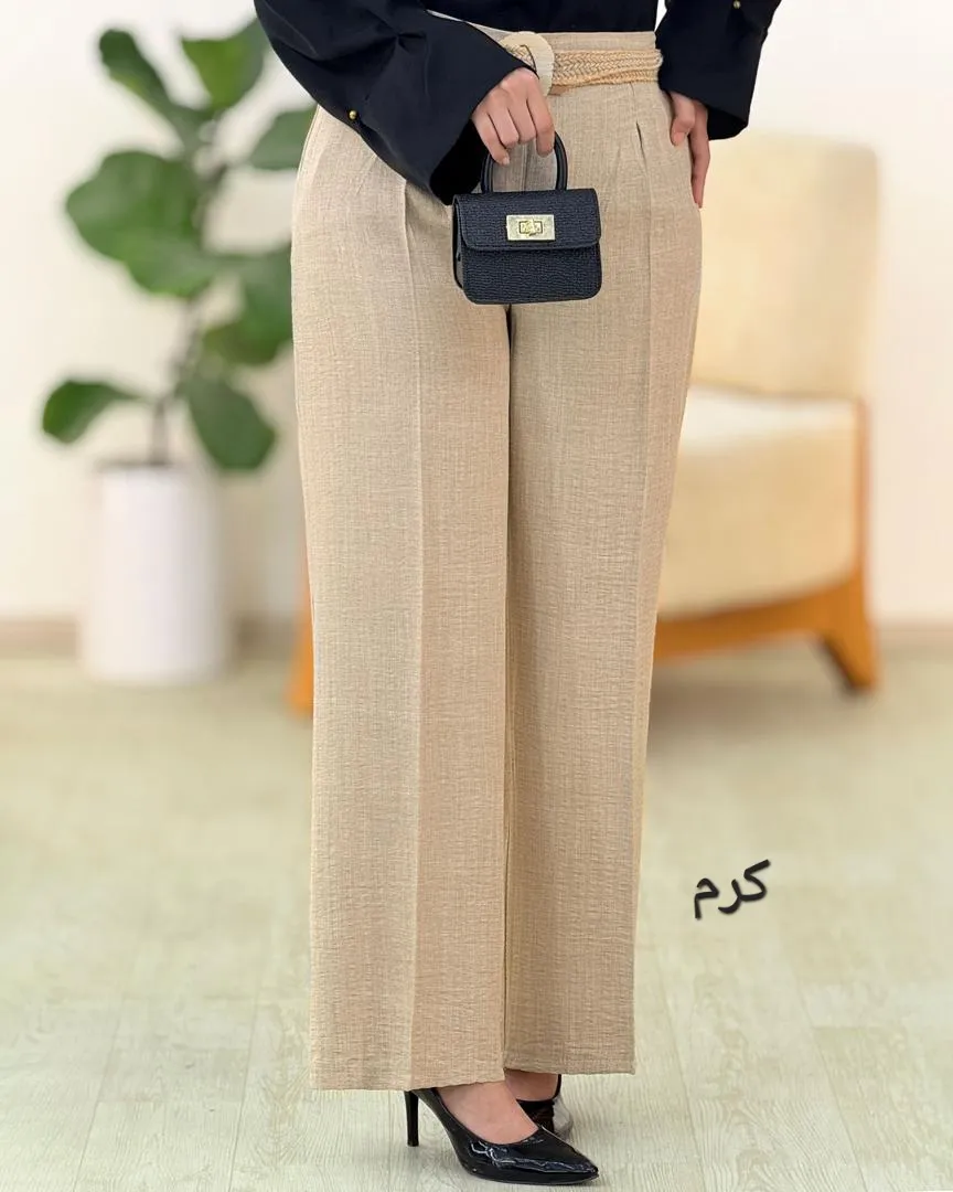 شلوار راسته صوفیا ژاکارد کد h72