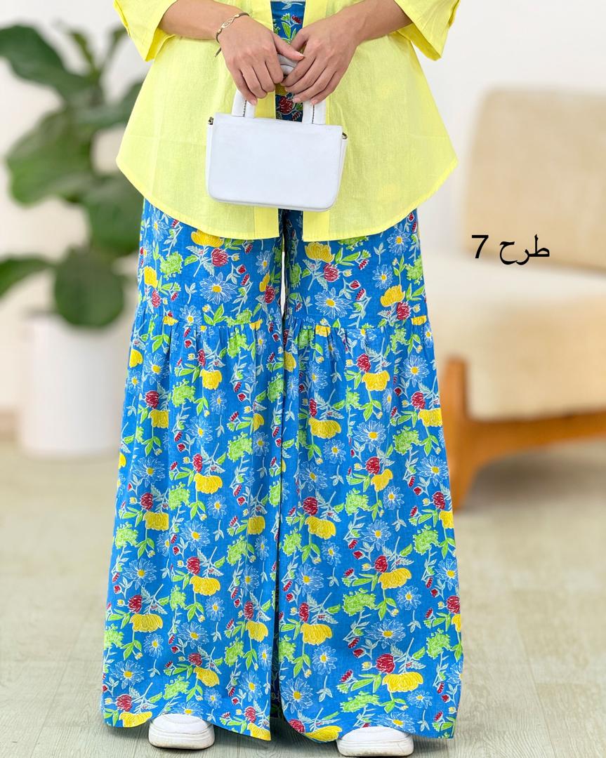 شلوار لینن باتیک هندی کد h196