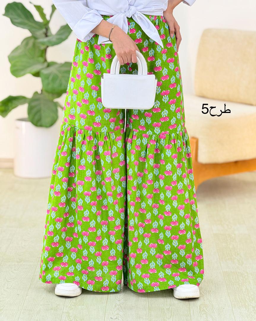 شلوار لینن باتیک هندی کد h196