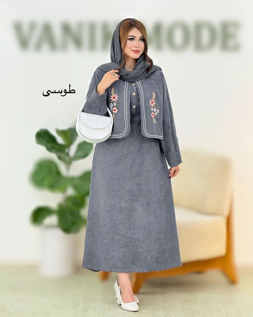 ست کت سارافون سه دکمه کد h669