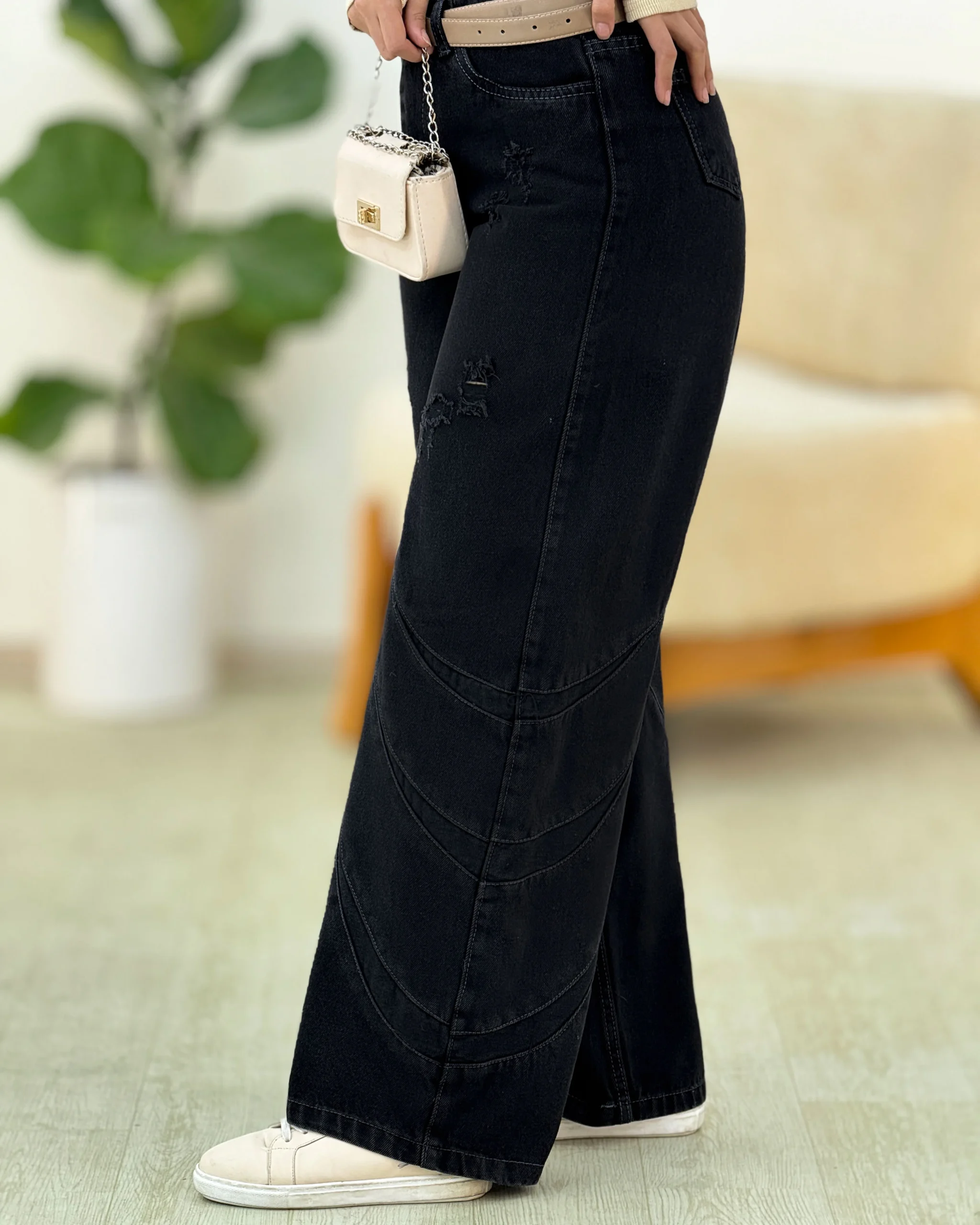 شلوار واید لگ کدg927