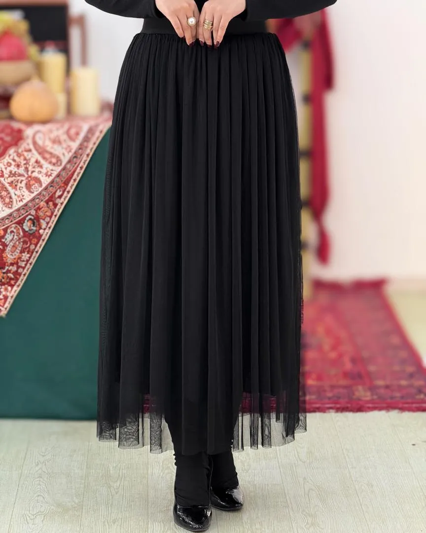 ست سه تیکه کت دامن و شال کد h725