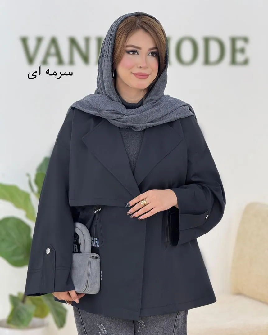 بارانی آستین پاگون دار تی سی کد H388