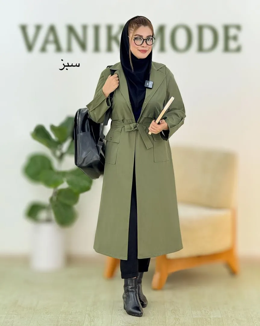 بارانی دانشجویی آستین پاگون دار کد h480