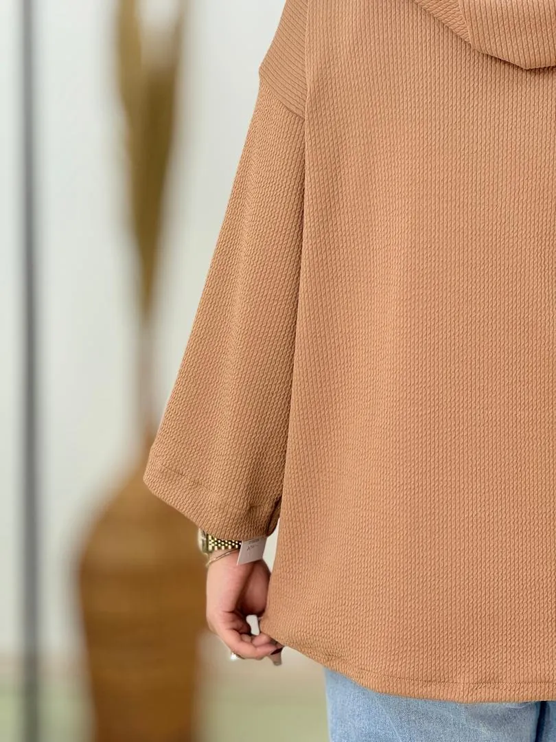 هودی زنانه فری سایز کد h681