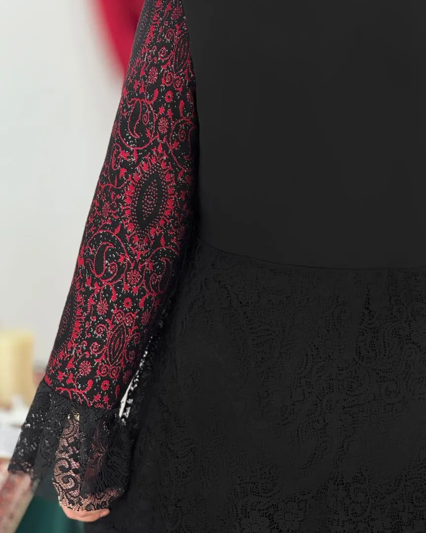 ست کت سارافون کمربنددار زنانه کد h703