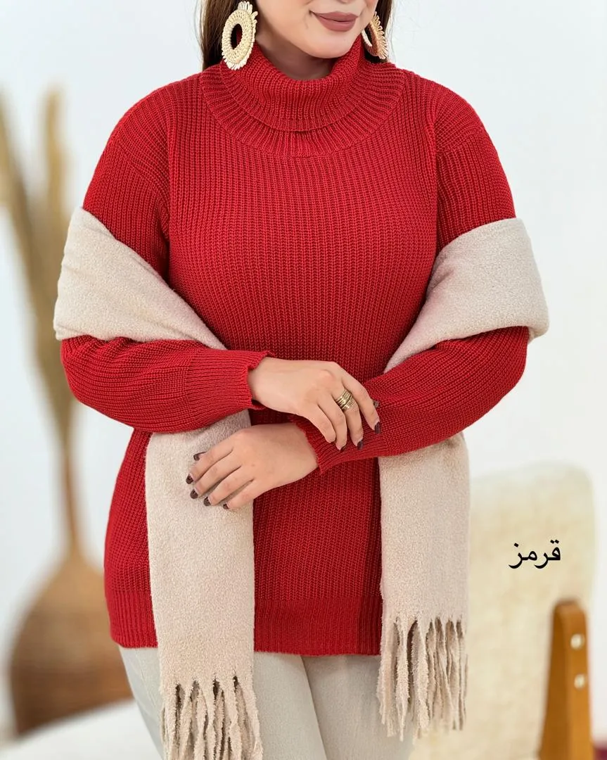 بلوز بافت یقه اسکی کد h655