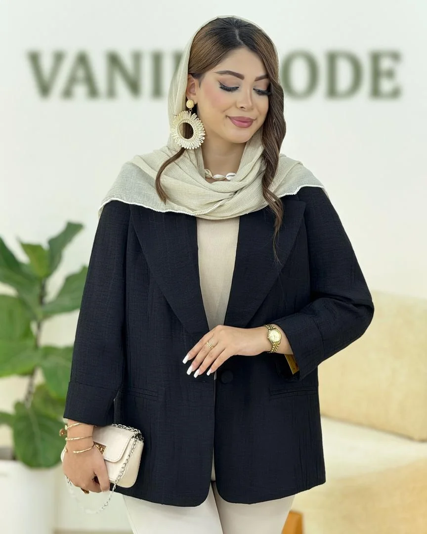 کت پرستیژ یقه بلیزر کدh343