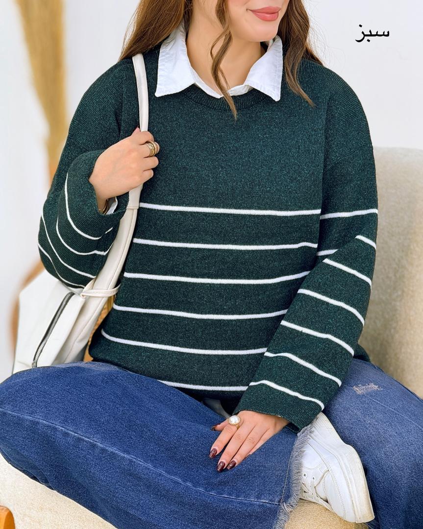 بلوز بافت راه راه