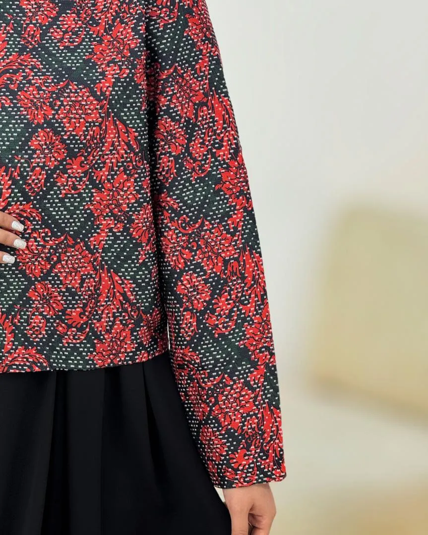 ست سارافون الیزه و کت سنتی کد h771