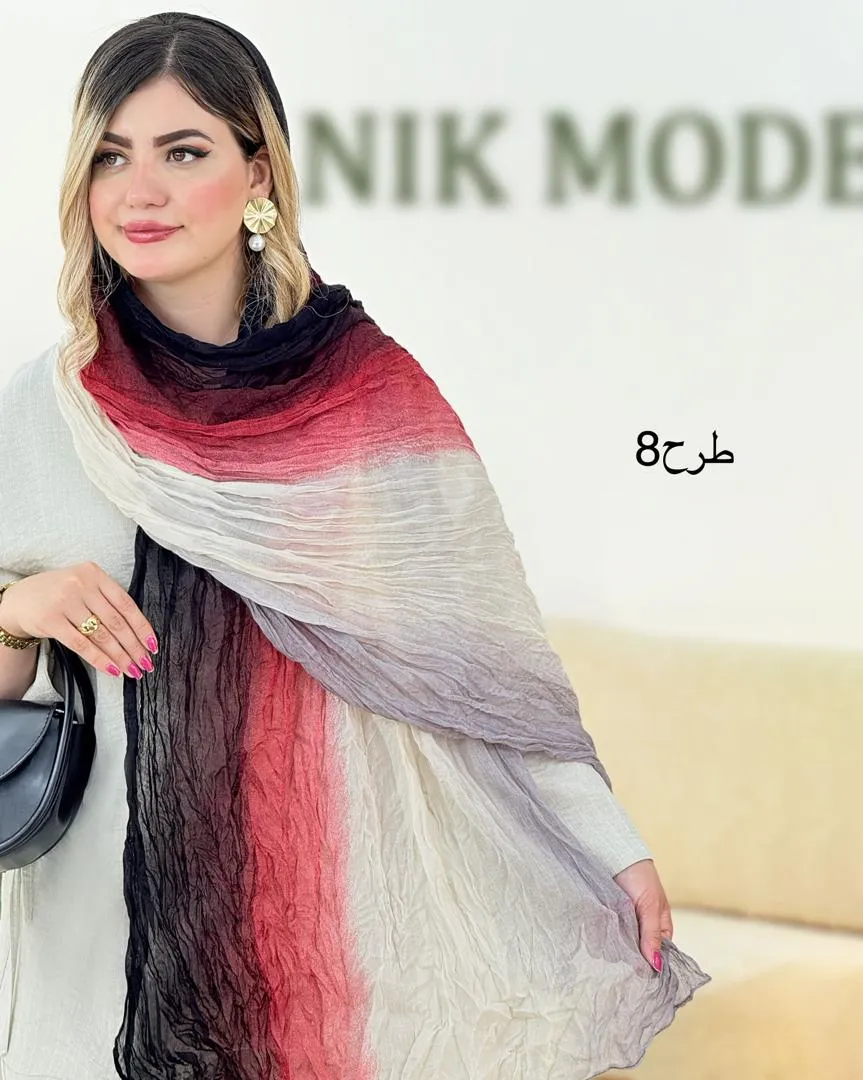 شال طیفی طرحدار کدH170