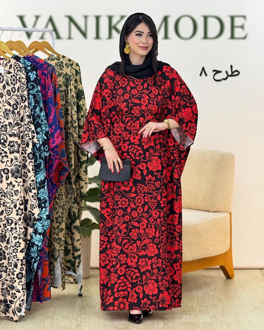 مانتو پانچ بهاری کد g768