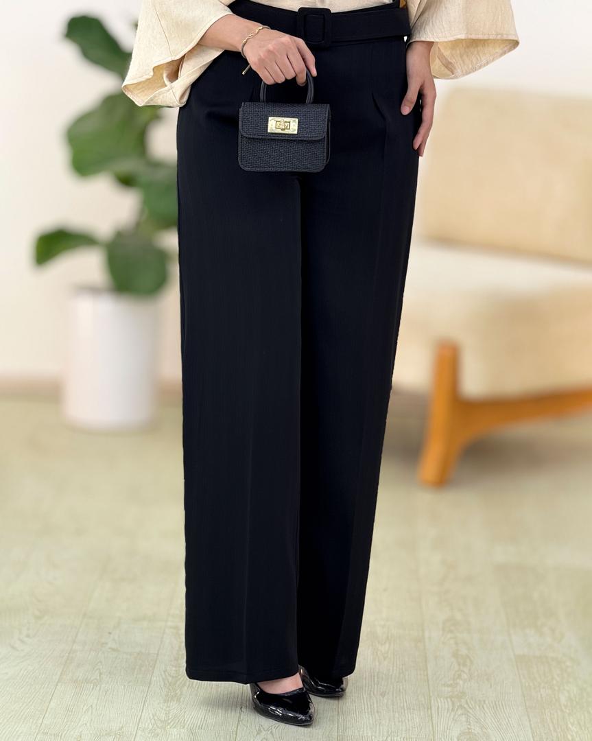 شلوار کریشه پیلی دار کد h99