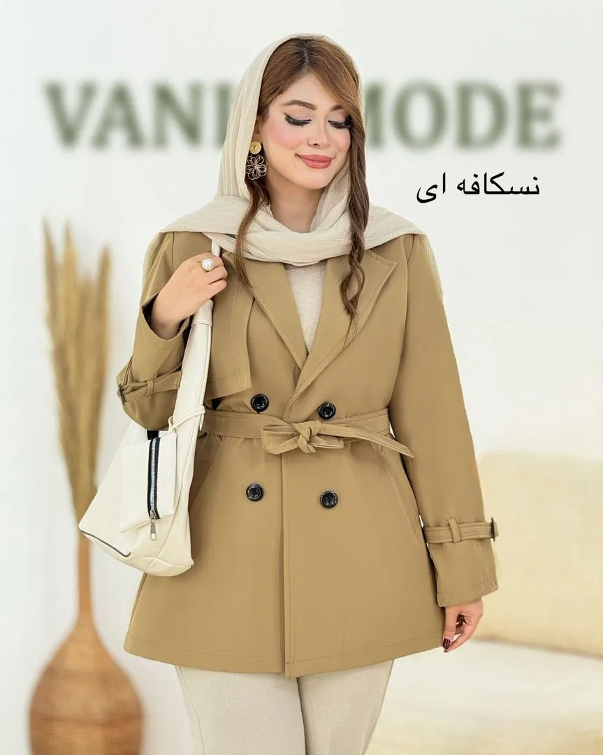 بارانی بلند سانتانا ضد آب کد h694