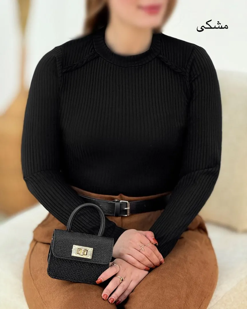 بلوز زنانه آستین بلند فانریپ کد h690