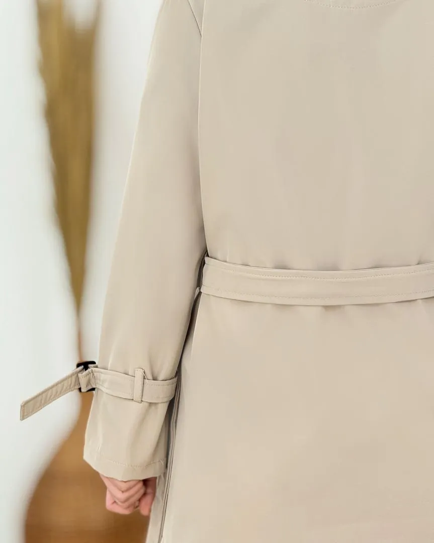 بارانی بلند سانتانا ضد آب کد h694