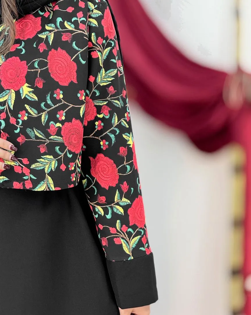 ست کت سارافون کمربنددار زنانه کد h703