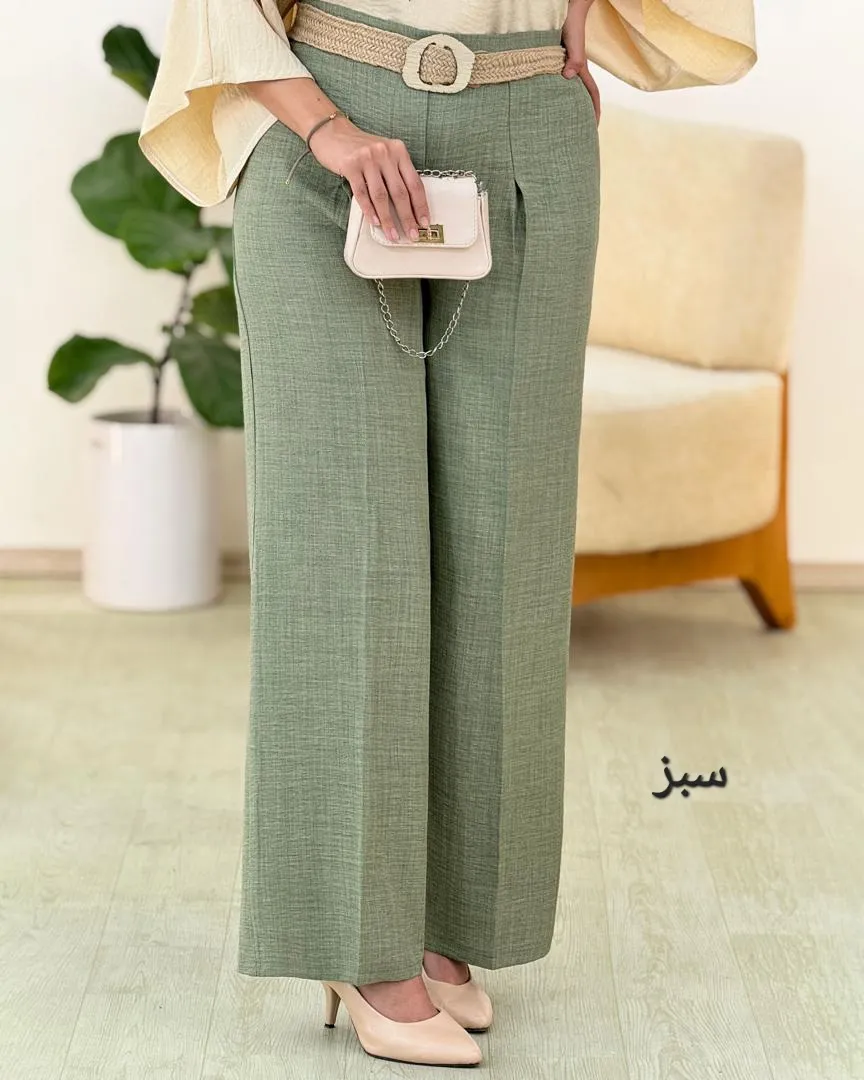 شلوار راسته صوفیا ژاکارد کد h72