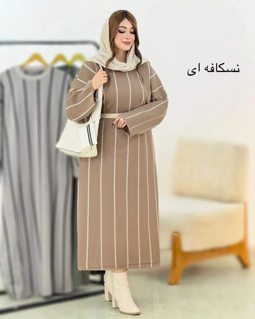 کفتان بافت بلند یقه کشباف کد h659