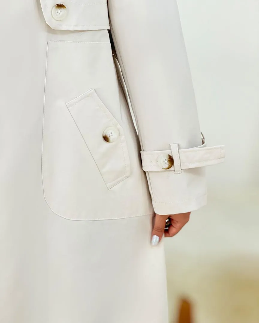 بارانی یقه انگلیسی داخل آستردار کد h728