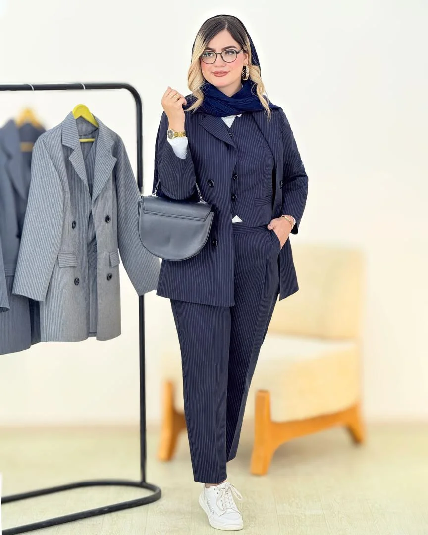 کت شلوار جلیقه پرشیا دیپلمات کدH335