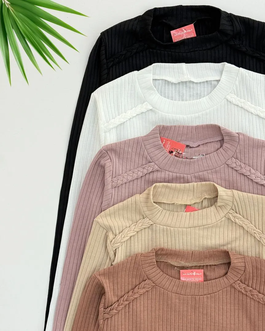 بلوز زنانه آستین بلند فانریپ کد h690