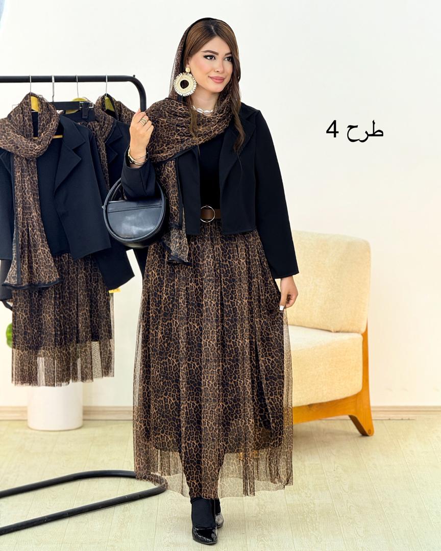 ست سه تیکه تور کد g447